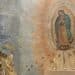 Mosaic shows Our Lady of Guadalupe and saints