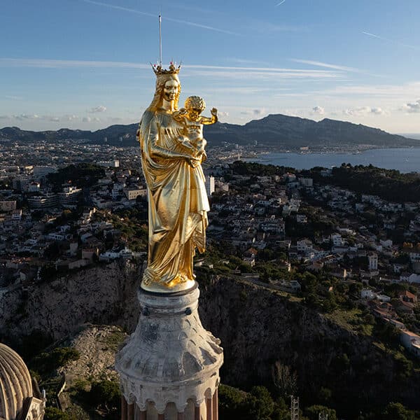 Marseille’s famed ‘Good Mother’ will shine again atop city’s cathedral