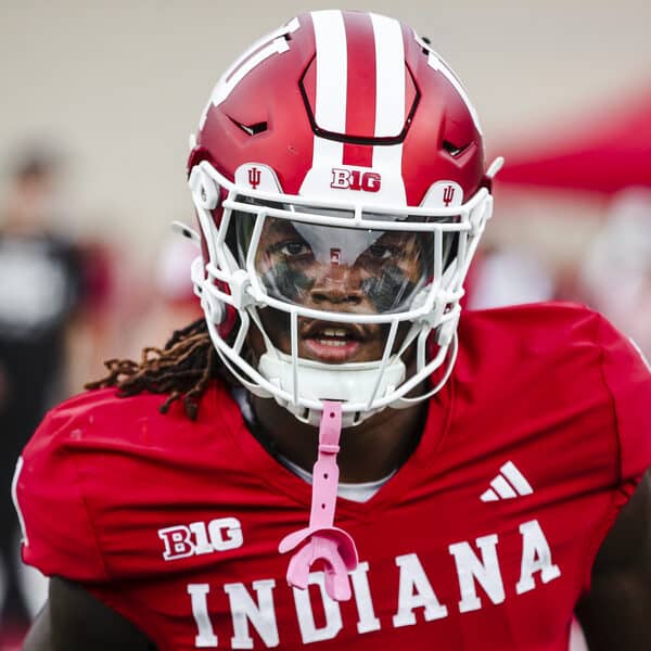 Indiana running back Roman Hemby carries Catholic values with him as he pursues national title