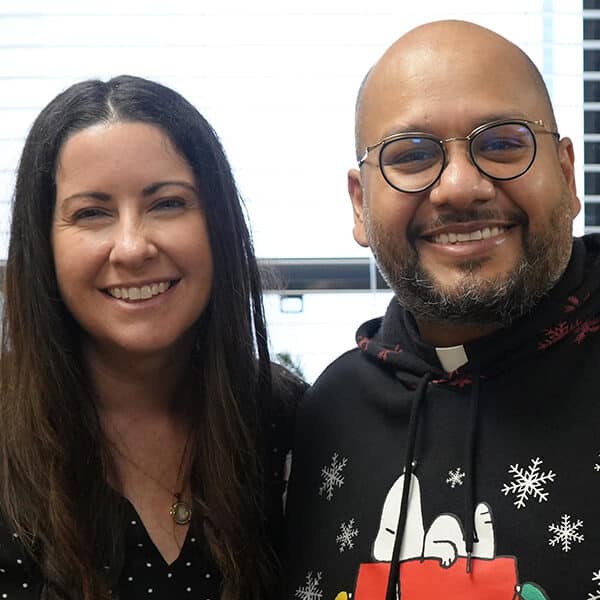 Priest gets kidney from principal — and love, support, prayers from parishes, students