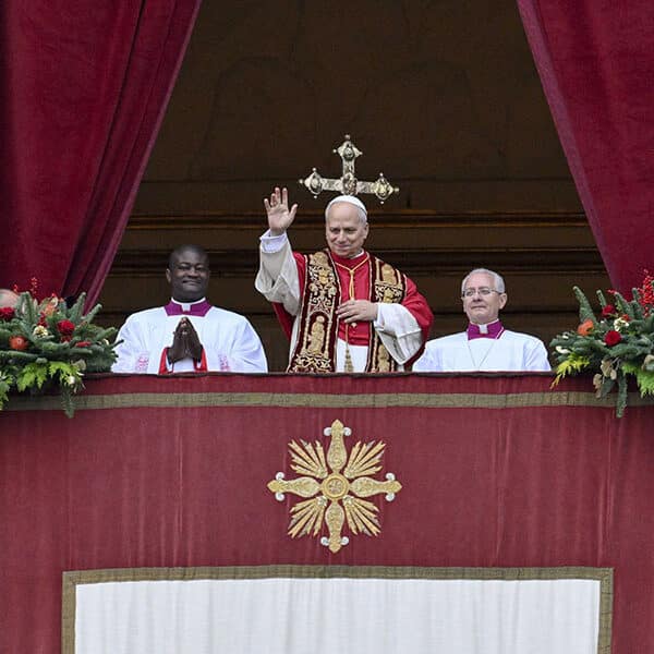 Open your hearts to baby Jesus and one another, pope says on Christmas
