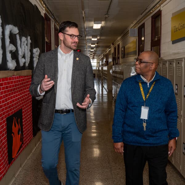 One man, three schools: Campus minister promotes Jesuit mission 