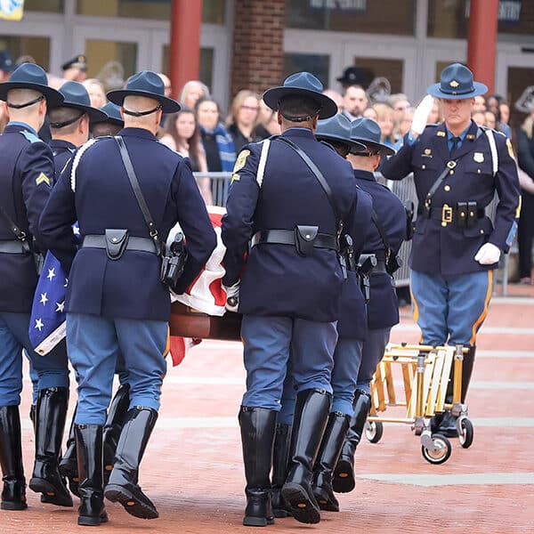 Slain state trooper, beloved and mourned by Delaware Catholics, laid to rest