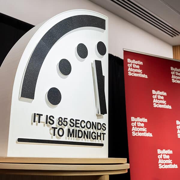 Doomsday Clock now at 85 seconds to midnight; ‘failure of leadership’ faulted