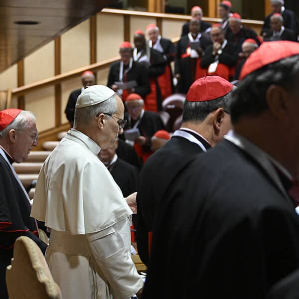 Church leaders must listen to abuse victims, those who suffer, pope tells cardinals