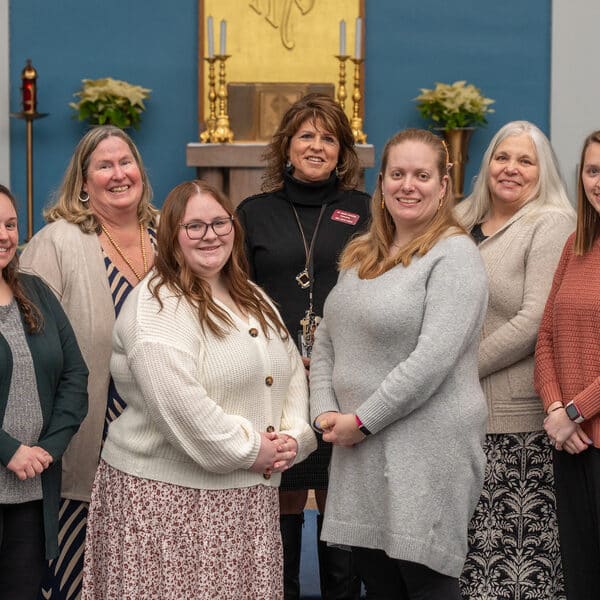 Like mother, like daughter at St. Mark School in Catonsville