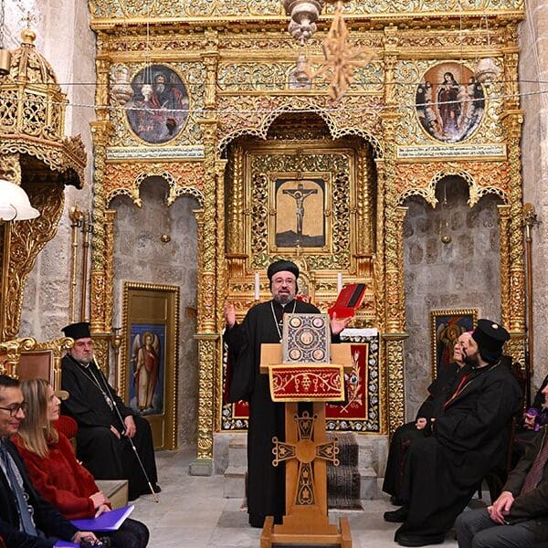 Historic altar at St. Mark’s monastery in Jerusalem unveiled for first time in 350 years