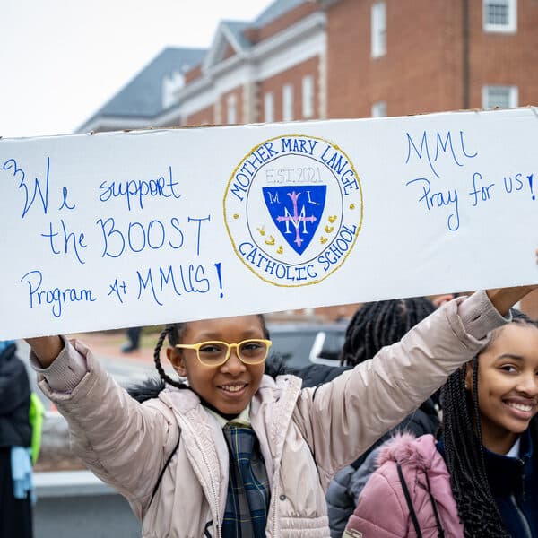 Catholic students promote support for nonpublic school students in Maryland