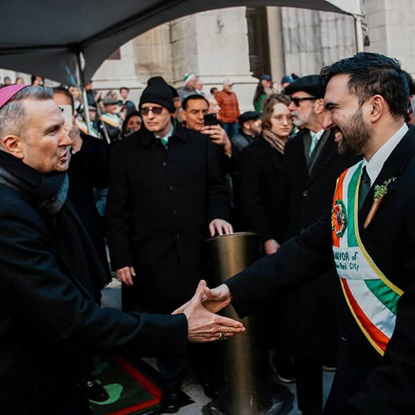 Archbishop Hicks celebrates his first St. Patrick’s Day Parade Mass at namesake cathedral
