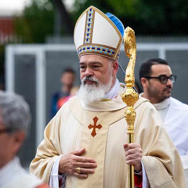 Cardinal Mathieu in Rome after evacuation from Iran