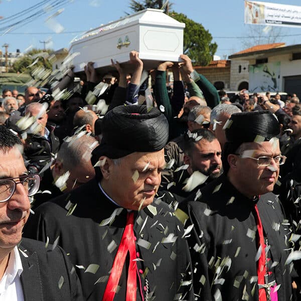 Slain Lebanese priest hailed as a ‘martyr,’ commemorated by Pope Leo XIV
