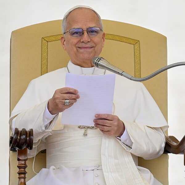 Church is holy by Christ’s presence, not human perfection, pope says