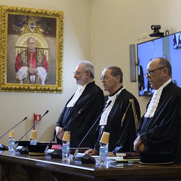 Vatican appeals court declares partial mistrial in Cardinal Becciu trial
