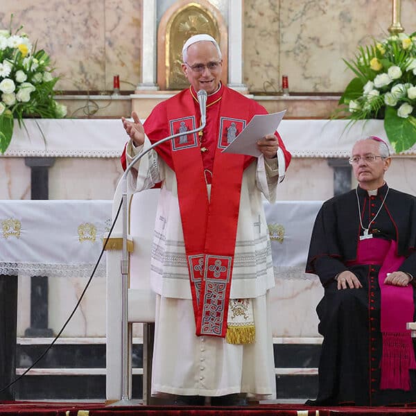 ‘Christ hears the cry of the people’ in the face of evil, pope says at Mass near Angola’s largest diamond mine
