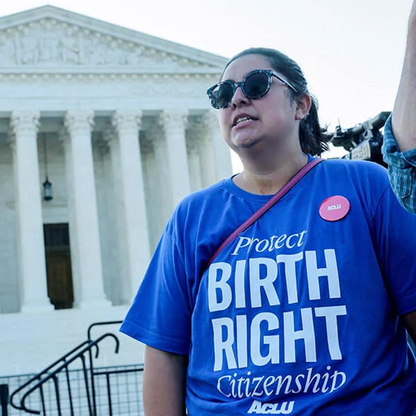 Supreme Court hears case on birthright citizenship executive order with Trump in attendance