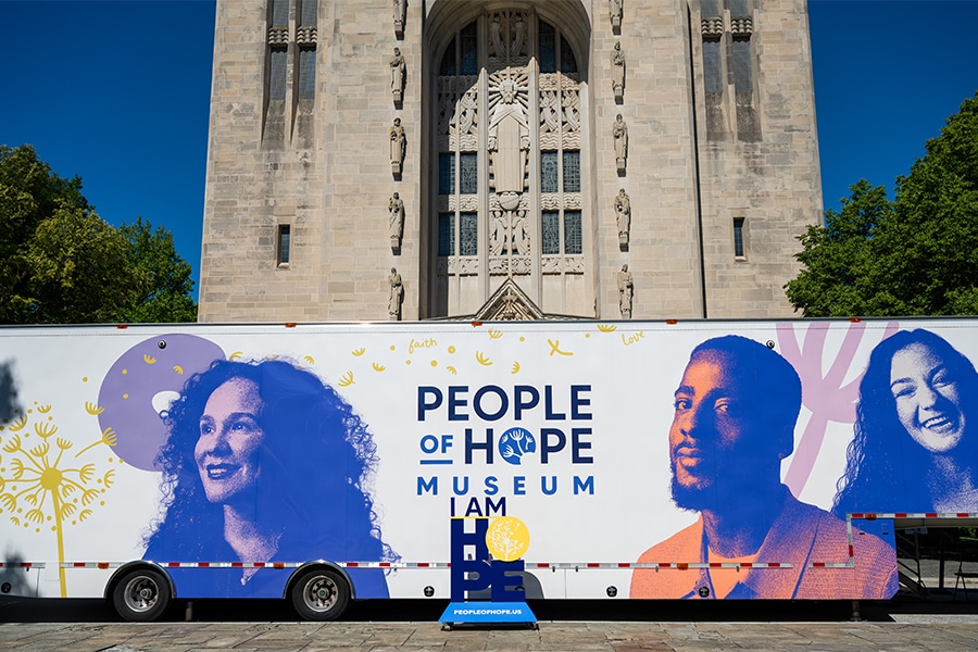 Traveling museum brings awareness and hope