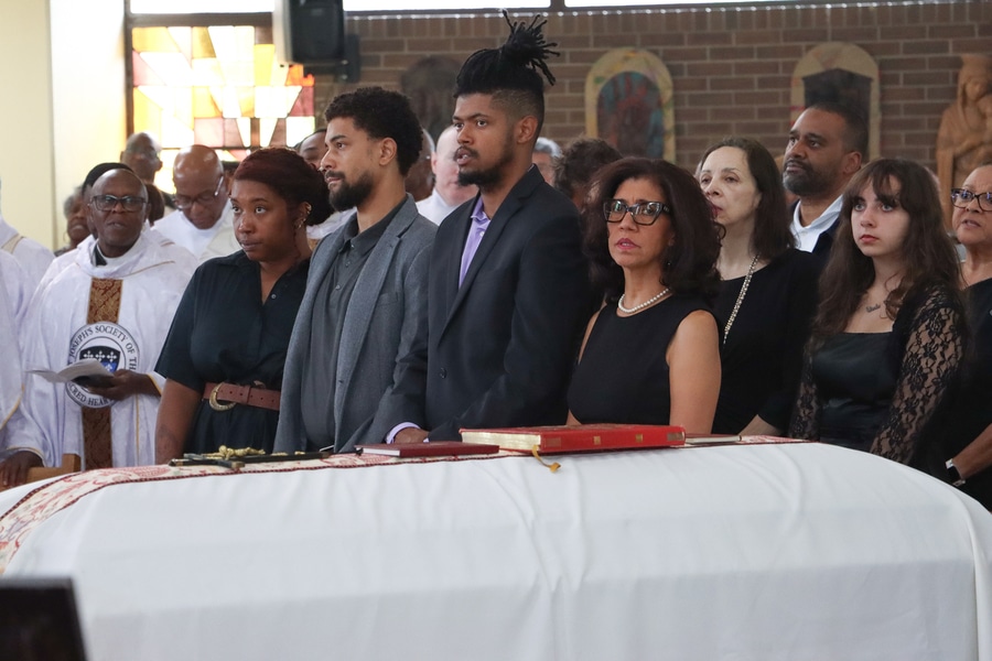 Bishop Ricard remembered at Mass of Transferal for making everyone feel they belonged