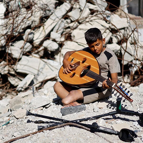 For Gaza Christians, World Cup final offers brief respite from horrors of war