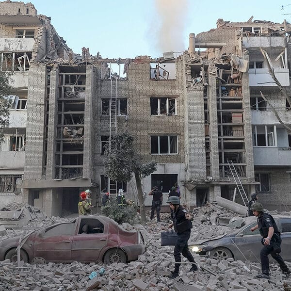 Russian attack leaves 8 dead in Ukraine; suspected missile lands in Poland