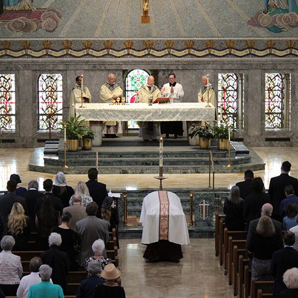 Ann O’Neill remembered for her faith, devotion to Mother Seton as Archbishop Lori offers her funeral Mass