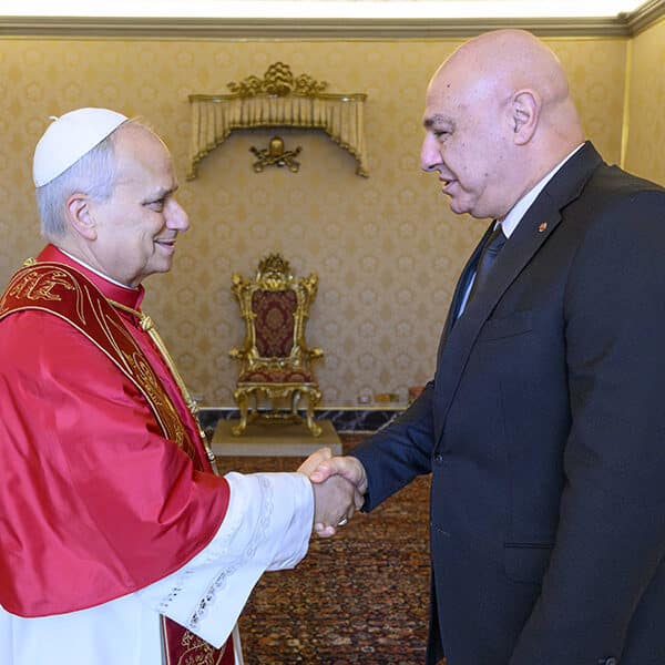 Pope Leo meets Lebanese president; Vatican concerned over border deal implementation