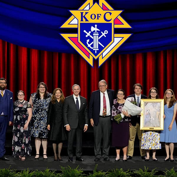 Clarksville parishioners named Knights of Columbus International Family of the Year