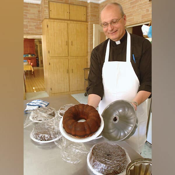 Redemptorist pastor carries on family baking tradition to benefit his parish