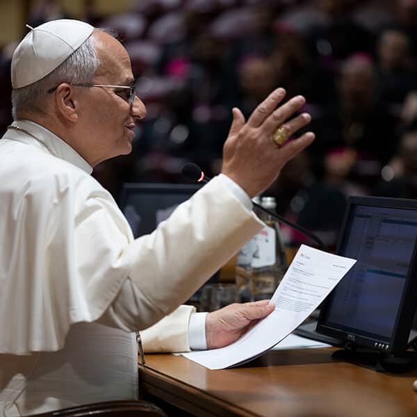 Find room in your heart for everyone, pope tells new bishops