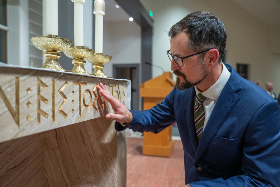 St. Andrew celebrates new altar and completion of renovations